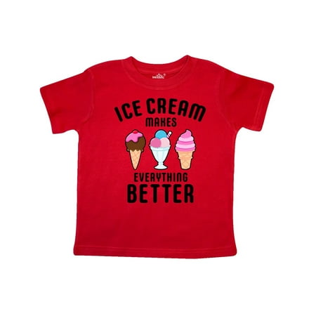 Inktastic Ice Cream Makes Everything Better Gift Toddler Boy or Toddler Girl T-Shirt
Inktastic Ice Cream Makes Everything Better Gift Toddler Boy or Toddler Girl T-Shirt