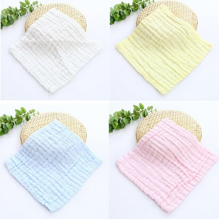 NIUREDLTD Towel Layer Baby Bibs Solid Feeding 6 4PC Handkerchief Toddler Burp Soft Bathroom Products
NIUREDLTD Towel Layer Baby Bibs Solid Feeding 6 4PC Handkerchief Toddler Burp Soft Bathroom Products