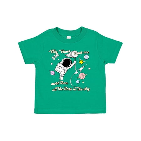Inktastic My Nana Loves Me Gift Toddler Boy or Toddler Girl T-Shirt