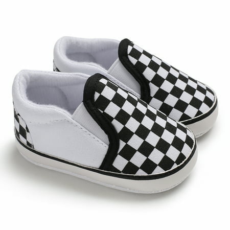 One opening Newborn Baby Boys Girls Sneaker Soft Sole Casual Canvas Shoes