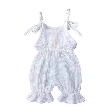 TOWED22 Toddler Outfits For Girls Toddler Baby Girl Boy Casual Clothes Short Sleeve Rib Romper Bodysuit Top Solid Color Summer Outfit White
TOWED22 Toddler Outfits For Girls Toddler Baby Girl Boy Casual Clothes Short Sleeve Rib Romper Bodysuit Top Solid Color Summer Outfit White