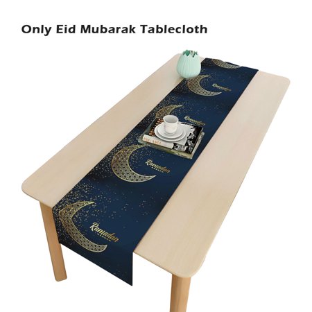 Home Decor Party Supplies Dust Cover Eid Mubarak Tablecloth For Festival Dining
Home Decor Party Supplies Dust Cover Eid Mubarak Tablecloth For Festival Dining