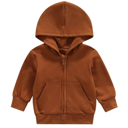Calsunbaby Kids Toddler Baby Boy Girl Hoodie Sweatshirt Solid Color Long Sleeve Zip-up Hooded Coat Jackets Tops Outwear 2-3 Years
Calsunbaby Kids Toddler Baby Boy Girl Hoodie Sweatshirt Solid Color Long Sleeve Zip-up Hooded Coat Jackets Tops Outwear 2-3 Years