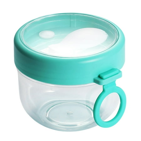 Hesroicy Sealed Breakfast Cup with Lid - Dust-proof Mini Spoon Anti-slip Ring Handle - Fresh-Salad Container for Yogurt and Breakfast - Daily Use
Hesroicy Sealed Breakfast Cup with Lid - Dust-proof Mini Spoon Anti-slip Ring Handle - Fresh-Salad Container for Yogurt and Breakfast - Daily Use