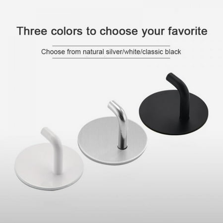 Xinhuaya 4 Pack Adhesive Hooks Heavy Duty Stick Hook Holders for Hanging Stainless Steel
Xinhuaya 4 Pack Adhesive Hooks Heavy Duty Stick Hook Holders for Hanging Stainless Steel