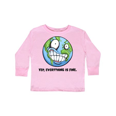 Inktastic Yep Everything Is Fine with Distressed Planet Earth Gift Toddler Boy or Toddler Girl Long Sleeve T-Shirt
Inktastic Yep Everything Is Fine with Distressed Planet Earth Gift Toddler Boy or Toddler Girl Long Sleeve T-Shirt