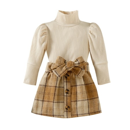 Fall Winter Toddler Baby Girl Skirt Outfit Long Sleeve Ruffle Shirt Top Mini Skirt Set Little Girl Clothes
Fall Winter Toddler Baby Girl Skirt Outfit Long Sleeve Ruffle Shirt Top Mini Skirt Set Little Girl Clothes