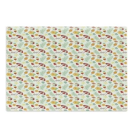 Summer Cutting Board Continuous Hot Seasonal Fun Pattern with Popsicle Flowers Parasol Cocktail Decorative Tempered Glass Cutting and Serving Board in 3 Sizes by Ambesonne
Summer Cutting Board Continuous Hot Seasonal Fun Pattern with Popsicle Flowers Parasol Cocktail Decorative Tempered Glass Cutting and Serving Board in 3 Sizes by Ambesonne
