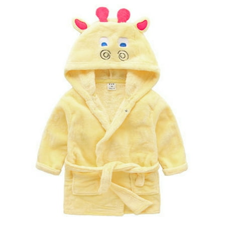 BYDOT Kids Boys Girls Winter Flannel Bathrobe Cartoon Animal Hooded Robes with Belt Toddler Absorbent Towel Pajamas Sleepwear Night Gown
BYDOT Kids Boys Girls Winter Flannel Bathrobe Cartoon Animal Hooded Robes with Belt Toddler Absorbent Towel Pajamas Sleepwear Night Gown