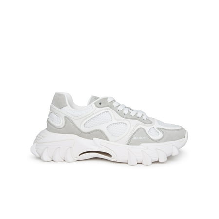 Balmain Man B-East White Leather Sneakers