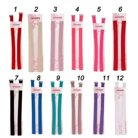 1 Pair 1.5CM Candy Color Double-Shoulder Adjustable Shoulder Strap Pectoral Girdle Elastic Bra Straps
1 Pair 1.5CM Candy Color Double-Shoulder Adjustable Shoulder Strap Pectoral Girdle Elastic Bra Straps