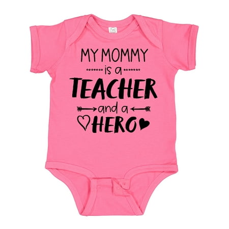 Inktastic My Mommy is a Teacher and a Hero Gift Baby Boy or Baby Girl Bodysuit
Inktastic My Mommy is a Teacher and a Hero Gift Baby Boy or Baby Girl Bodysuit
