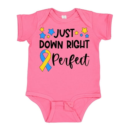 Inktastic Just Down RIght Perfect Down Syndrome Awareness Ribbon Gift Baby Boy or Baby Girl Bodysuit
Inktastic Just Down RIght Perfect Down Syndrome Awareness Ribbon Gift Baby Boy or Baby Girl Bodysuit