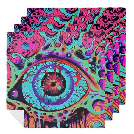 FACANNAP Psychedelic Art Android Jones Cloth Napkins for Hotel Home Banquet Atmosphere Embellishment - Reusable & Machine Washable Fabric for Events 4 PCS
FACANNAP Psychedelic Art Android Jones Cloth Napkins for Hotel Home Banquet Atmosphere Embellishment - Reusable & Machine Washable Fabric for Events 4 PCS