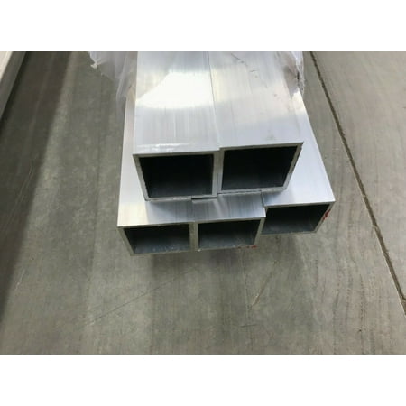2 X 2 X 1/4 Wall 6061 T6 Aluminum Square Tube 24 Piece