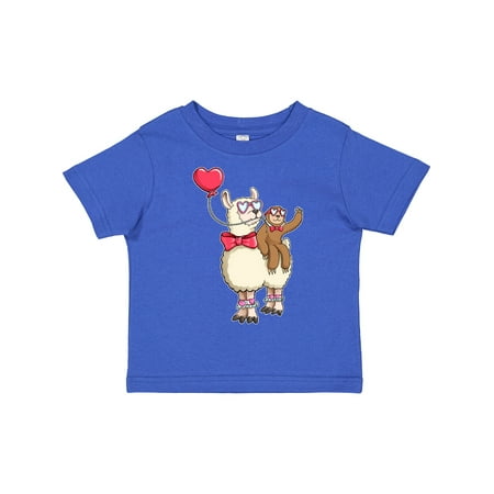 Inktastic Valentine Pals Fun Sloth and Llama with Heart Balloon Gift Toddler Boy or Toddler Girl T-Shirt
Inktastic Valentine Pals Fun Sloth and Llama with Heart Balloon Gift Toddler Boy or Toddler Girl T-Shirt