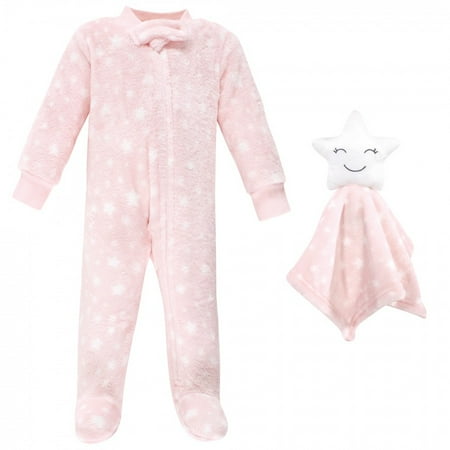 Hudson Baby Infant Girl Flannel Plush Sleep and Play and Security Toy Girl Star 6-9 Months
Hudson Baby Infant Girl Flannel Plush Sleep and Play and Security Toy Girl Star 6-9 Months