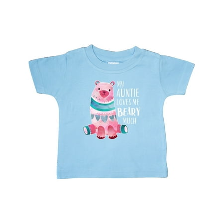 Inktastic My Auntie Loves Me Beary Much with Cute Bear Gift Baby Boy or Baby Girl T-Shirt
Inktastic My Auntie Loves Me Beary Much with Cute Bear Gift Baby Boy or Baby Girl T-Shirt