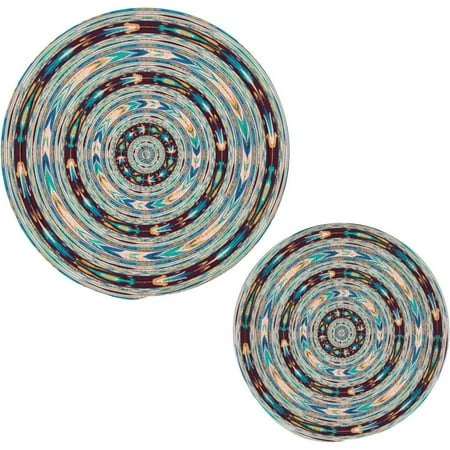 Bestwell set of 2 Mexican Blanket Serape Stripes Trivets Pot Holders, Hot Pads Table Mats Placemats Set for Cooking and Baking Cotton Braided Hot Pads
Bestwell set of 2 Mexican Blanket Serape Stripes Trivets Pot Holders, Hot Pads Table Mats Placemats Set for Cooking and Baking Cotton Braided Hot Pads
