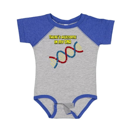 Inktastic Awesome DNA Gift Baby Boy or Baby Girl Bodysuit