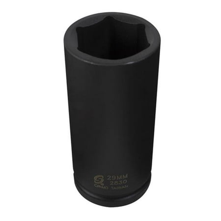 1/2 Inch Drive 34mm Impact Socket Deep Spindle Nut