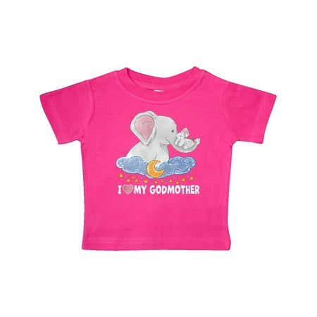 Inktastic I Love My Godmother Cute Elephants with Moon and Stars Gift Baby Boy or Baby Girl T-Shirt
Inktastic I Love My Godmother Cute Elephants with Moon and Stars Gift Baby Boy or Baby Girl T-Shirt