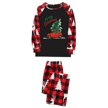 Paille Women Men Kids Long Sleeve Casual Sleepwear Truck Printed Party Matching Family Pajamas Set Christmas Tree Print Holiday Nightwear PJ Sets Black Child-6-7Y
Paille Women Men Kids Long Sleeve Casual Sleepwear Truck Printed Party Matching Family Pajamas Set Christmas Tree Print Holiday Nightwear PJ Sets Black Child-6-7Y