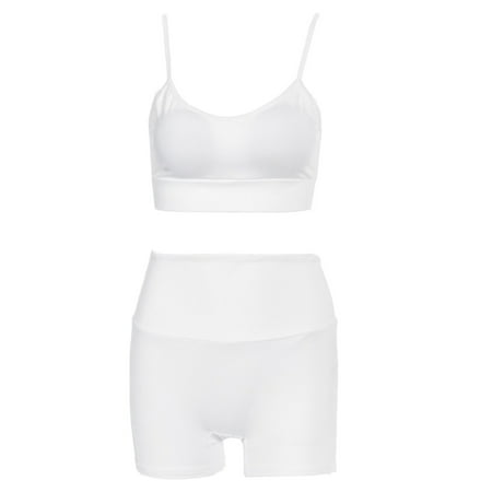 TINYSOME Women Summer Two Piece Tracksuit Push Up Padded Sleeveless Crop Top High Waist Biker Shorts Solid Color Sport Activewear
TINYSOME Women Summer Two Piece Tracksuit Push Up Padded Sleeveless Crop Top High Waist Biker Shorts Solid Color Sport Activewear