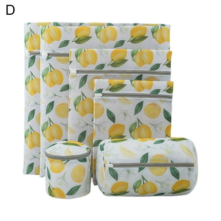 LIHUA 6Pcs Laundry Bag with Zipper Thick Fine Mesh Patterns Printing Foldable Cleaning Polyester Underwear Bra Clothing Washing Bag for
LIHUA 6Pcs Laundry Bag with Zipper Thick Fine Mesh Patterns Printing Foldable Cleaning Polyester Underwear Bra Clothing Washing Bag for