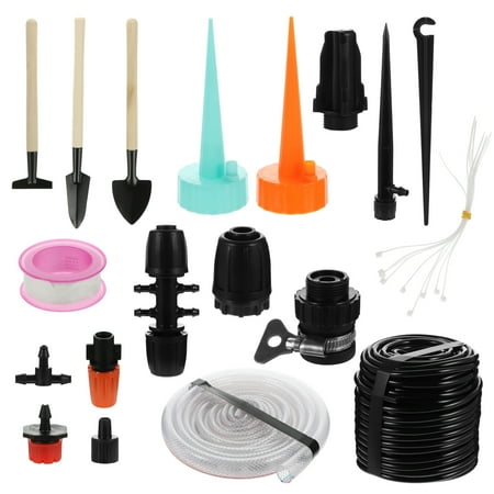 Garden Irrigation System 1 Set 30m Garden Watering Device Dripper Mist Sprayer Water Tap Quick Connector
Garden Irrigation System 1 Set 30m Garden Watering Device Dripper Mist Sprayer Water Tap Quick Connector