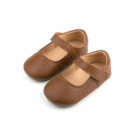 Woobling Kids Dress Shoes School Flats Comfort Mary Jane Girl Princess Shoe Cute Magic Tape Hollow Out Coffee-H 8.5C
Woobling Kids Dress Shoes School Flats Comfort Mary Jane Girl Princess Shoe Cute Magic Tape Hollow Out Coffee-H 8.5C