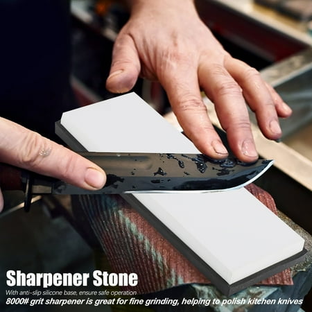 Qiilu 8000# Sharpening Stone Knife Sharpener Whetstone Kitchen Polishing Tool with Anti-slip Base Sharpener Stone
Qiilu 8000# Sharpening Stone Knife Sharpener Whetstone Kitchen Polishing Tool with Anti-slip Base Sharpener Stone