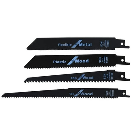 BAMILL 4pc Reciprocating Saw Blades for Wood Plastic Pipe Cutting Metal Outdoor Cutting
BAMILL 4pc Reciprocating Saw Blades for Wood Plastic Pipe Cutting Metal Outdoor Cutting
