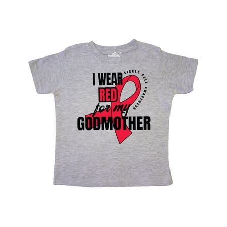 Inktastic Sickle Cell Awareness I Wear Red For My Godmother Gift Toddler Boy or Toddler Girl T-Shirt
Inktastic Sickle Cell Awareness I Wear Red For My Godmother Gift Toddler Boy or Toddler Girl T-Shirt