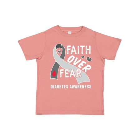 Inktastic Diabetes Awareness Faith over Fear Gift Toddler Boy or Toddler Girl T-Shirt
Inktastic Diabetes Awareness Faith over Fear Gift Toddler Boy or Toddler Girl T-Shirt