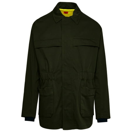 FERRARI Man Giubbino Daytona In Misto Cotone Verde
