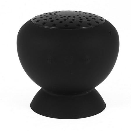 Black Mushroom Mic Waterproof Mini Wireless bluetooth Speaker Black Mushroom Mic Waterproof Mini Wireless bluetooth Speaker