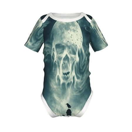 Coaee Scary Moon And Clouds for Soft Baby Short-Sleeve Bodysuit Baby Climbing Clothes Baby Girls Boys Bodysuit Romper-12 Months
Coaee Scary Moon And Clouds for Soft Baby Short-Sleeve Bodysuit Baby Climbing Clothes Baby Girls Boys Bodysuit Romper-12 Months