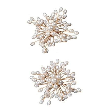 Sardfxul 1 Pair Women’s Shoe Clips Simulated Pearl Fashion Flower Design Shoe Charms
Sardfxul 1 Pair Women’s Shoe Clips Simulated Pearl Fashion Flower Design Shoe Charms