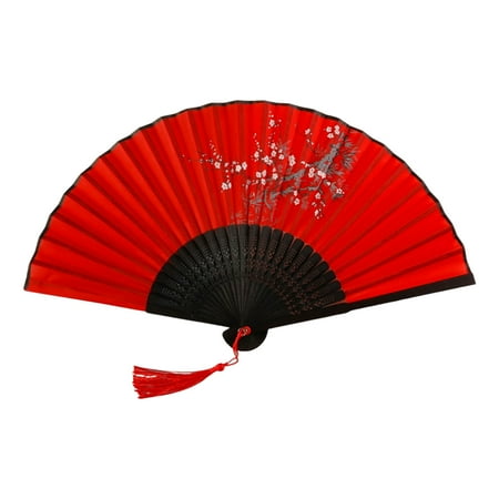 VEAREAR Chinese Fan Floral Print One Piece Strong Flexibility No Burr Decorate Faux Silk Unique Gift Bamboo Folding Fan for Festival
VEAREAR Chinese Fan Floral Print One Piece Strong Flexibility No Burr Decorate Faux Silk Unique Gift Bamboo Folding Fan for Festival
