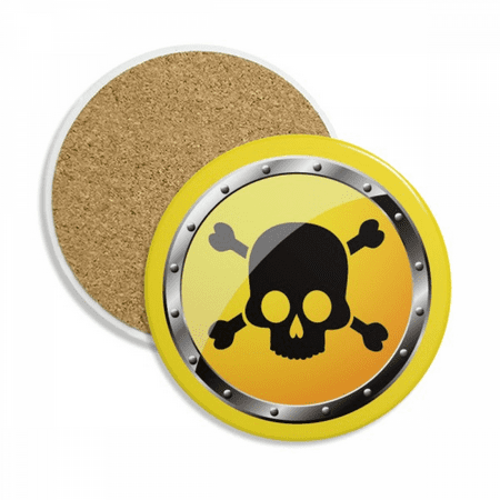 Logo Yellow Background Lethal Substance Coaster Cup Mug Tabletop Protection Absorbent Stone
Logo Yellow Background Lethal Substance Coaster Cup Mug Tabletop Protection Absorbent Stone