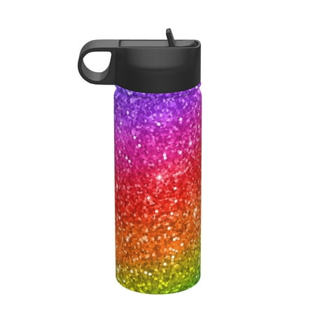 Uemuo Colorful Glitter Print 18oz Sports Insulated Kettle Water Bottle Outdoor Sports Bottle Insulated Hydration Bottle with Handle & Flip Straw
Uemuo Colorful Glitter Print 18oz Sports Insulated Kettle Water Bottle Outdoor Sports Bottle Insulated Hydration Bottle with Handle & Flip Straw