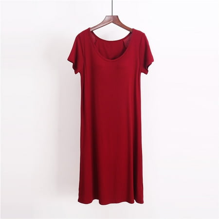 Miluxas Sleep Shirts for Women Clearance Short Sleeve Night Shirts for Sleeping Pullover Nightgown Soft Nightdress Wine 10(XL)
Miluxas Sleep Shirts for Women Clearance Short Sleeve Night Shirts for Sleeping Pullover Nightgown Soft Nightdress Wine 10(XL)