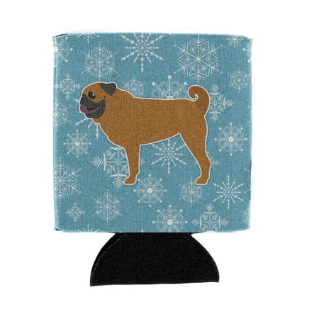 Carolines Treasures BB3547CC Winter Snowflake Pug Can or Bottle Hugger Can Hugger multicolor 
Carolines Treasures BB3547CC Winter Snowflake Pug Can or Bottle Hugger Can Hugger multicolor