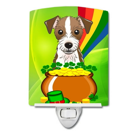 Caroline s Treasures BB1946CNL Jack Russell Terrier St. Patrick s Day Ceramic Night Light 6x4x3 multicolor
Caroline s Treasures BB1946CNL Jack Russell Terrier St. Patrick s Day Ceramic Night Light 6x4x3 multicolor