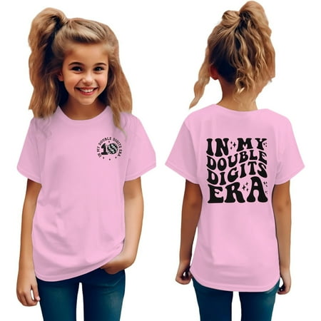 Toddler Girl s 10Th Birthday T Shirt Party Tee Top Graphic Short Sleeve Crewneck T-Shirt
Toddler Girl s 10Th Birthday T Shirt Party Tee Top Graphic Short Sleeve Crewneck T-Shirt