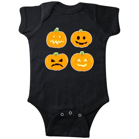 Inktastic Pumpkins with Faces Gift Baby Boy or Baby Girl Bodysuit