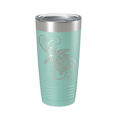 Sea Turtle Mandala Tumbler Travel Mug Insulated Laser Engraved Coffee Cup Turtle Zentangle Pattern Design Gift 20 oz Teal
Sea Turtle Mandala Tumbler Travel Mug Insulated Laser Engraved Coffee Cup Turtle Zentangle Pattern Design Gift 20 oz Teal