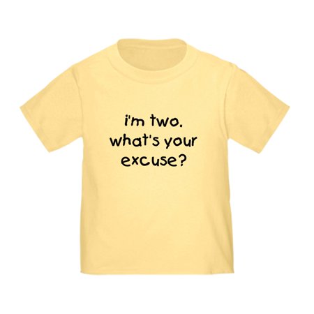 CafePress - I m 2 What s Your Excuse Toddler T Shirt - Cute Toddler T-Shirt 100% Cotton
CafePress - I m 2 What s Your Excuse Toddler T Shirt - Cute Toddler T-Shirt 100% Cotton