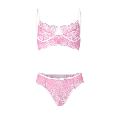 SUNSIOM Women Sexy Two-piece Lingerie Set Lace Deep V-neck Underwear and Panties Sexy Erotic Lingerie Set
SUNSIOM Women Sexy Two-piece Lingerie Set Lace Deep V-neck Underwear and Panties Sexy Erotic Lingerie Set